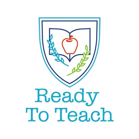 Logo for Ready to Teach, teaching materials for teachers, homeschool families, and groups.